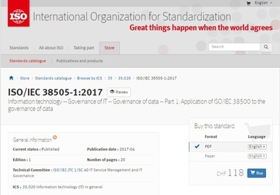 上海軟件中心推動研制的數據治理國際標準正式發布